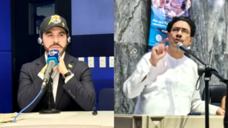 Abelardo De la Espriella llama 'hiena' a Iván Cepeda en debate político radial