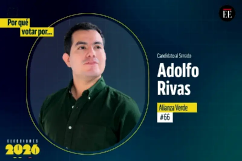 Adolfo Rivas, candidato al Senado, expone su visión para transformar Colombia desde el Congreso