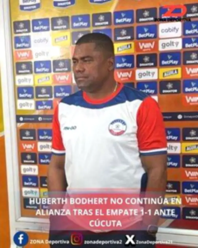 Alianza Valledupar despide a Huberth Bodhert tras malos resultados en Liga BetPlay 2026-I