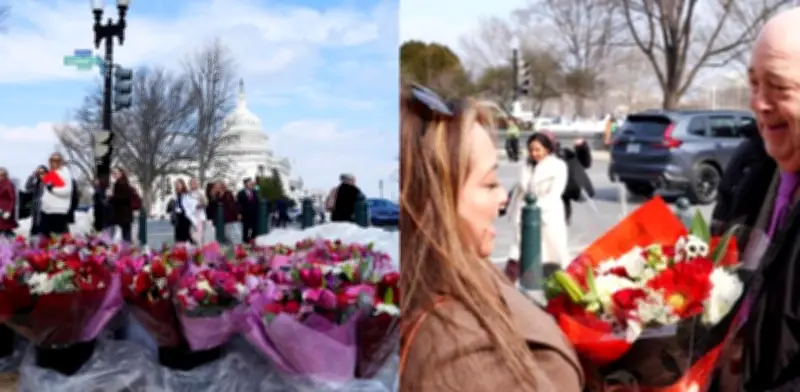 Capitolio de EE. UU. devuelve flores colombianas enviadas por embajador García Peña por San Valentín