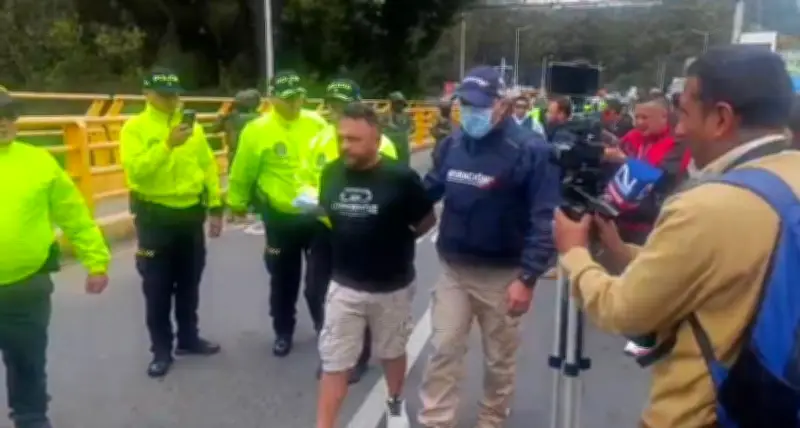 Capturan a alias 'Mizon', uno de los más buscados de 'Los Maracuchos' en Bogotá