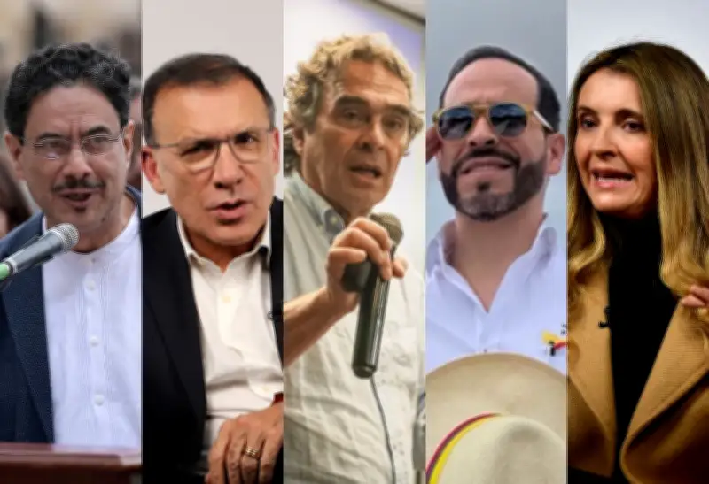 Cepeda, De La Espriella y Fajardo intensifican campañas presidenciales en regiones