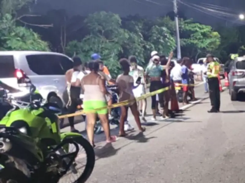 Choque frontal de motos en Cartagena deja un muerto y dos heridos en la Vía del Mar