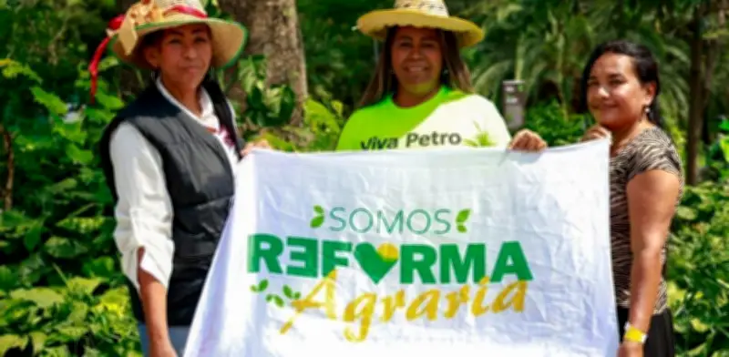 Colombia lanza histórica política de reforma agraria con inversión de 18 billones de pesos