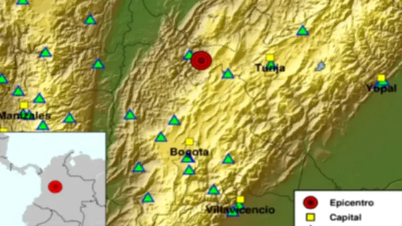 Colombia registra más de 10 temblores en un solo día, según informe del Servicio Geológico