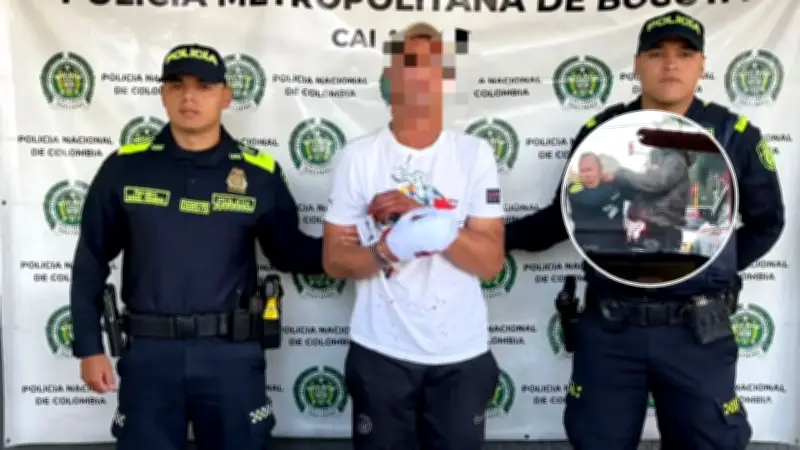 Cárcel para hombre que agredió a policía en Suba tras viralizarse videos de la violencia