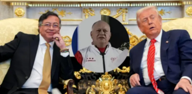 Diosdado Cabello acusa a Petro de apropiarse de idea de Maduro sobre narcotráfico