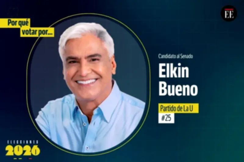 Elkin Bueno, candidato al Senado, expone su visión para transformar Colombia