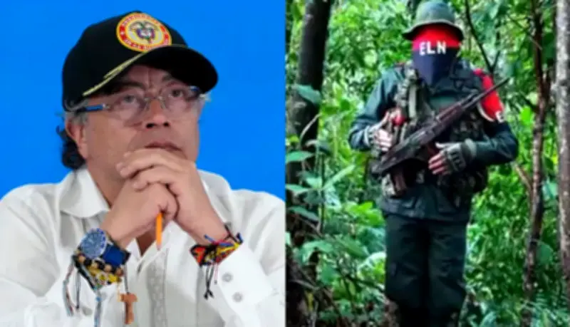 ELN acusa a Petro de claudicar ante Trump tras operaciones militares y acuerdo bilateral