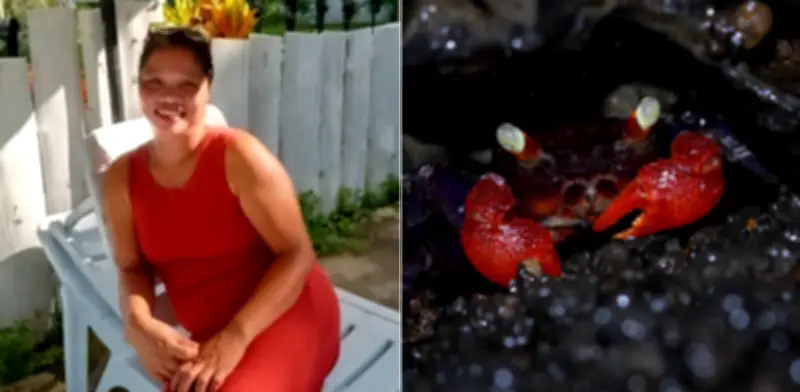 Influencer gastronómica fallece tras ingerir cangrejo tóxico durante grabación de video en Filipinas