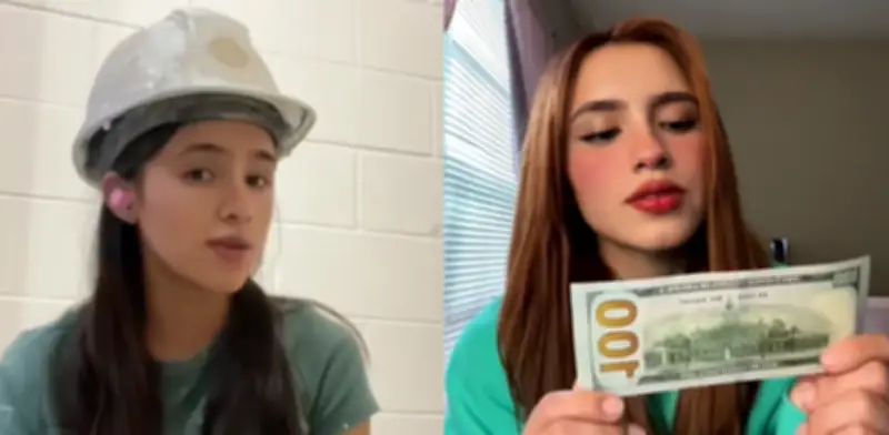 Joven peruana en Atlanta revela su salario semanal pintando casas: 'No es mi trabajo soñado'