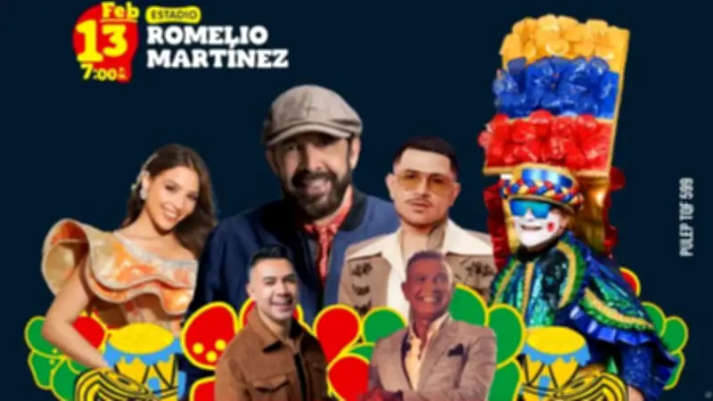 Juan Luis Guerra encabezará el gran show de la coronación del Carnaval de Barranquilla 2026