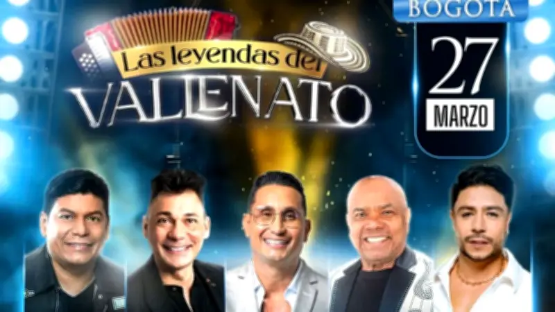 Las Leyendas del Vallenato llegan a Bogotá: fecha, artistas y precios de boletas