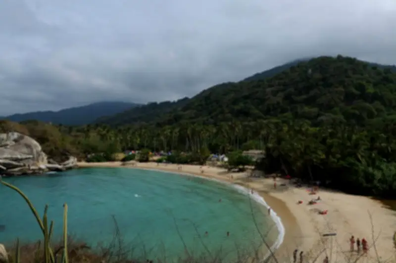 Parque Tayrona cierra sector Cañaveral por fuertes lluvias que dañaron infraestructura