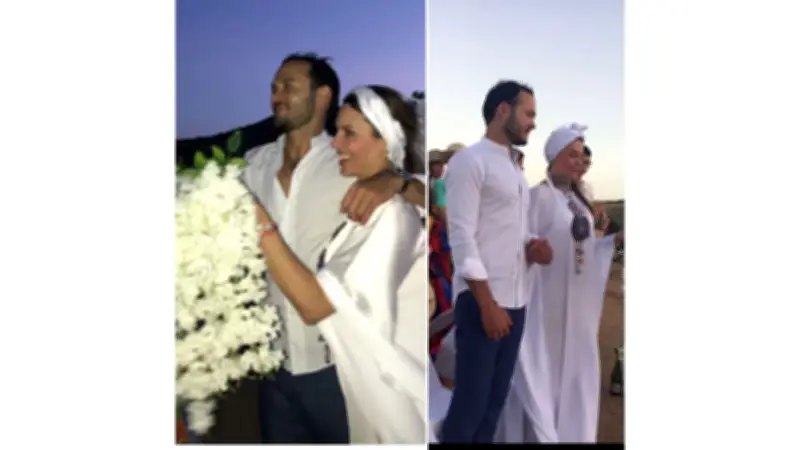 Paula Andrea Betancur y Luis Miguel Zabaleta celebran ocho años de matrimonio con renovación de votos en la playa