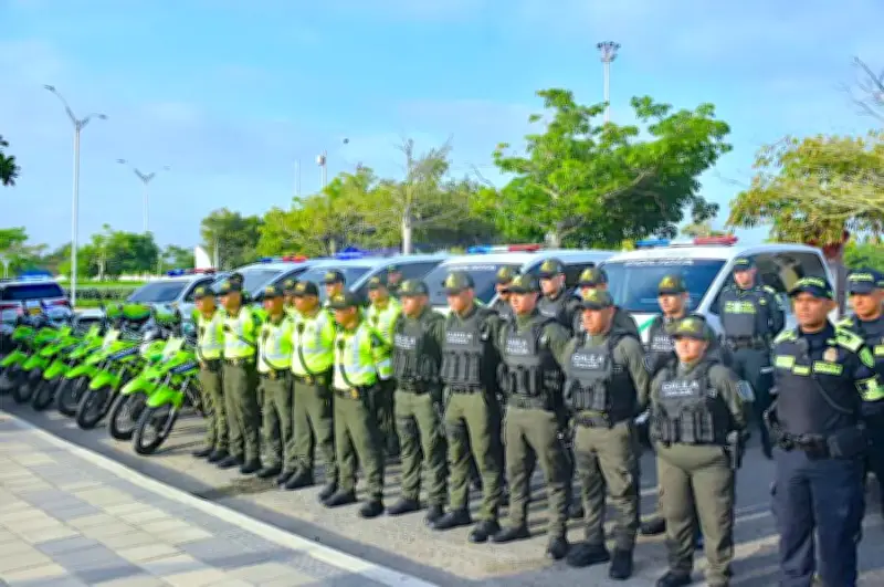 Policía Nacional despliega 2.600 uniformados y tecnología de punta para Carnaval Seguro 2026 en Barranquilla