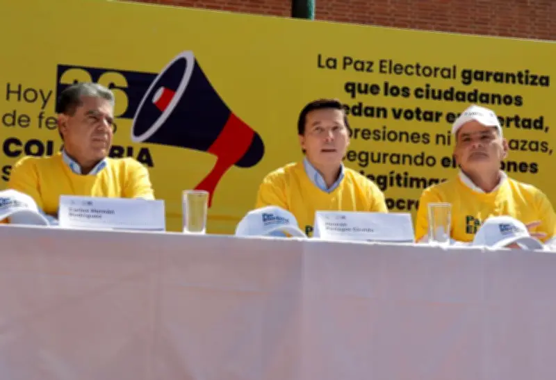 Procurador, registrador y contralor se reúnen en evento Paz Electora sobre elecciones