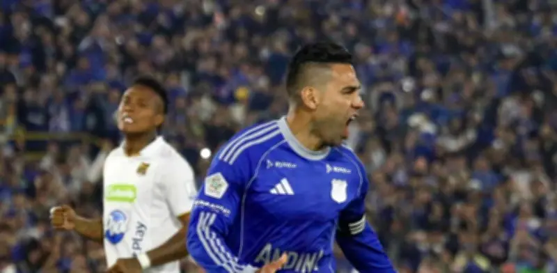 Radamel Falcao García marca su primer gol en su regreso a Millonarios FC