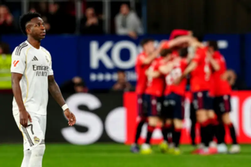 Real Madrid cede ante Osasuna y la punta de LaLiga queda en suspenso