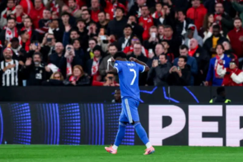 Real Madrid vence a Benfica con gol de Vinicius Jr. y participación de Richard Ríos