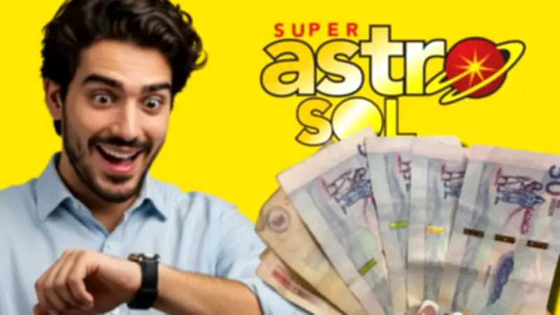 Resultado del Super Astro Sol: Conozca los números ganadores del último sorteo del Chance