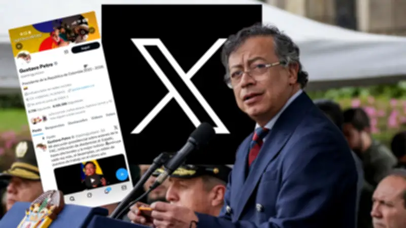 X emite advertencia a publicación de Gustavo Petro sobre crisis climática en Córdoba y Sucre