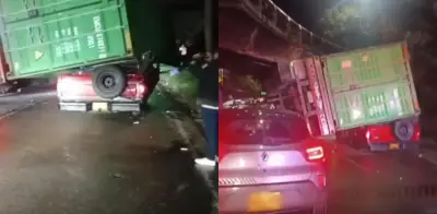 Accidente Grave en Bogotá: Camión Volcado Impacta Otro Vehículo en la Circunvalar