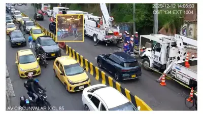 Actriz Marcela Benjumea denuncia caos vial nocturno en vía Bogotá-La Calera