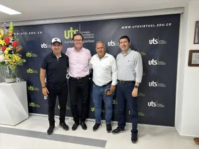 Alcalde de Zapatoca refuerza alianza con UTS para desarrollo provincial