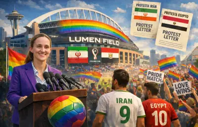 Alcaldesa de Seattle defiende celebración del Orgullo LGTBIQ en partido del Mundial pese a protestas de Irán y Egipto