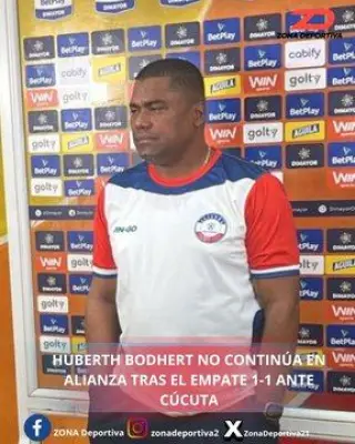 Alianza Valledupar despide a Huberth Bodhert tras malos resultados en Liga BetPlay 2026-I