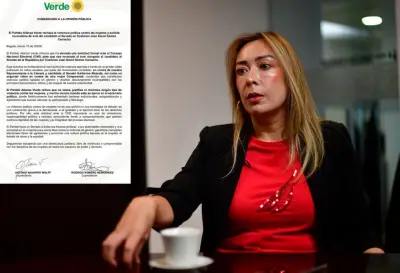 Alianza Verde solicita revocar aval a candidato por violencia política de género contra Katherine Miranda