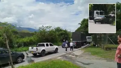 Asalto a carro de valores en Cauca desata balacera y deja conductor muerto en la Panamericana