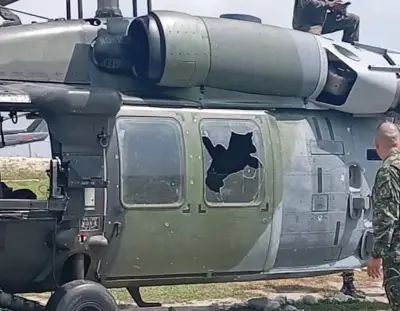 Ataque con drones del ELN hiere a 14 soldados en Montecristo, Bolívar