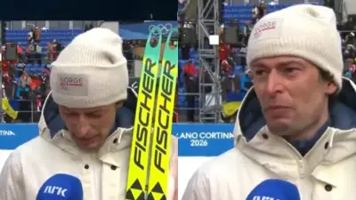 Atleta noruego confiesa infidelidad en vivo tras ganar bronce en Juegos Olímpicos de Invierno