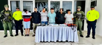 Autoridades desmantelan red 'Los Costeros' del Clan del Golfo en Atlántico