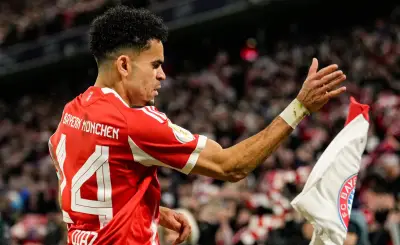 Bayern Múnich avanza a semifinales de Copa Alemania con goles de Kane y Luis Díaz