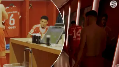 Bayern Múnich muestra video inédito del camerino tras golazo de Luis Díaz a Leipzig