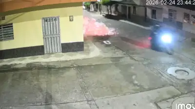 Captan en video atentado explosivo en Valle del Cauca; sujetos en moto activan artefacto
