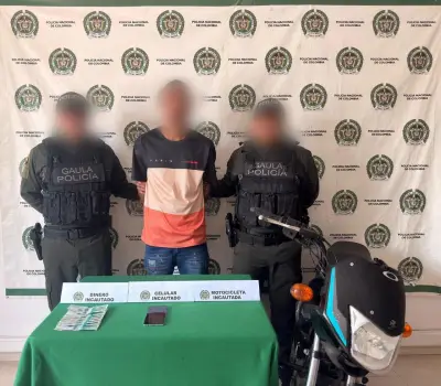 Capturan a alias 'Marlon' del Clan del Golfo mientras cobraba extorsión a ganadero en Bolívar
