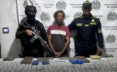 Capturan a alias 'Roberto Carlos' con más de 4 kilos de marihuana en Aracataca, Magdalena