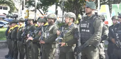 Capturan a cuatro presuntos sicarios de la 'Oficina Norte del Valle' en operativo policial en Toro