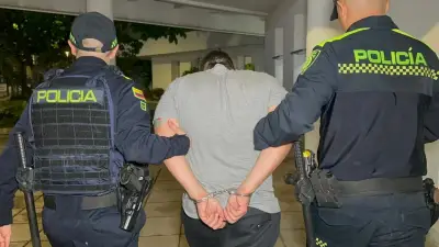 Capturan a hombre con drogas sintéticas en Bucaramanga tras intensa persecución policial