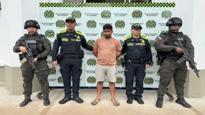 Capturan a integrante del ELN por atentados que dejaron dos policías y dos soldados muertos en Santander