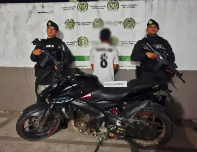Capturan a joven de 21 años en Sabana de Torres por motocicleta con inconsistencias y requerimiento judicial