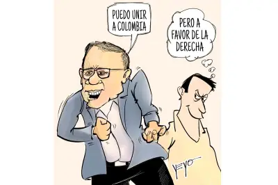 Caricatura 'Sin Barrera' critica la corrupción política en Colombia