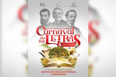 Carnaval de Letras en Avenida Chile: Un viaje por Pombo, García Márquez y Silva