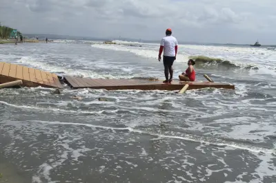 Cartagena enfrenta devastación costera por frentes fríos: más de 500 afectaciones reportadas