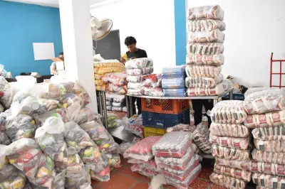 Cartagena envía 6 toneladas de agua y 17.5 de alimentos a Montería por inundaciones