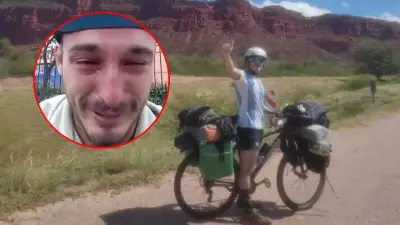 Ciclista Argentino Atravesando el Continente Sufrió Robo en Bogotá